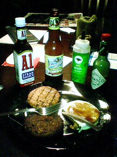 Dinner when Kari's not home and we have no money nor groceries