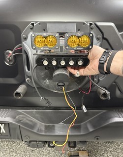 Building some new brake lights and chase lights for the Bronco. Fast intentions mount, Baja desig...