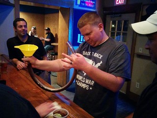 TVI - Who beer bongs a Guinness?