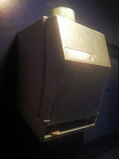 Cyclops ironman towel dispenser face