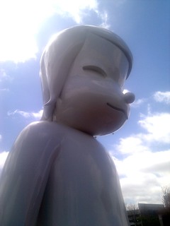 Art - There's a rad new sculpture downtown.