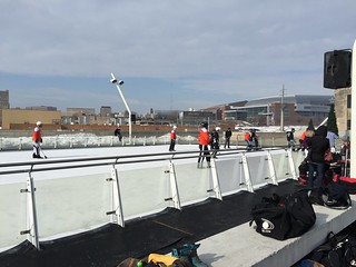 Broomball - Sunday morning broomballin