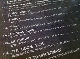 I had the Undead Elvis burger
