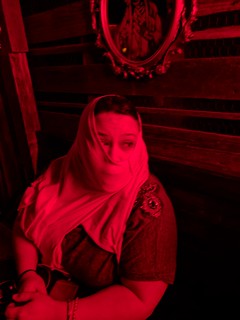 Tia wears Craig's sleeve