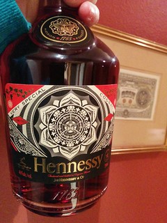 Drinks - Shepard Fairey. Hennessy.