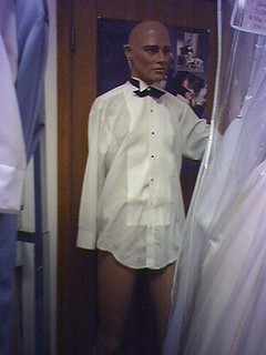 Mannequin with no pants