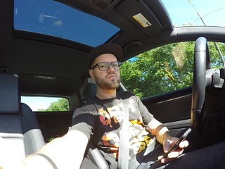 Testing out the GoPro