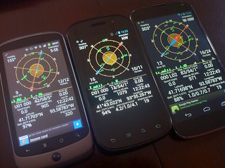 Android - Comparing Nexus GPS's for hiking