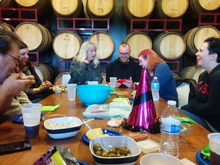 Eric Leeper - Celebrating Nicole's birthday