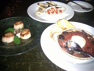 A few dishes at Sbrocco