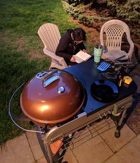 This is not a bad way to spend a Tuesday evening