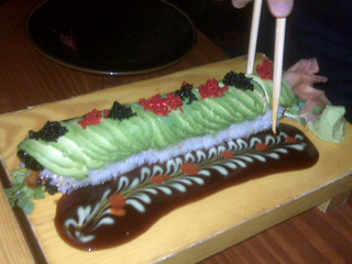 Sushi - Caterpillar Roll at Sushi Wabi.