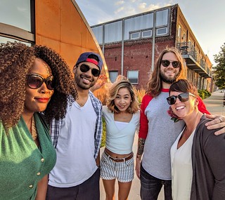 Random happy hour with some rad folks