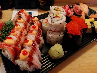 Sushi - The calm... Before a storm of a weekend!