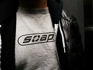 Reppin my old shoe sponsor, today! I wish Soap Shoes were still a thing, heh.