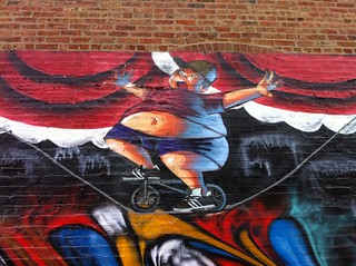Art - My favorite part of a mural in my neighborhood