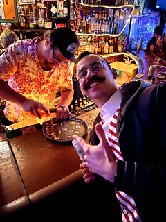 Mike DB orders a round of Malorts