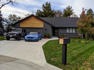 Been working in the garage. Toys sittin outside. It's a beautiful weekend to be home.
