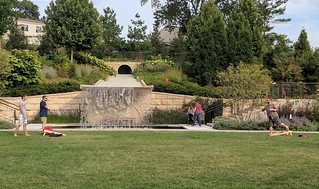 Gravitate bags at the botanical center