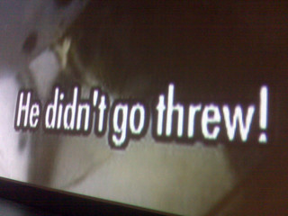 Speling - Bad Kids - not awesome at grammar.