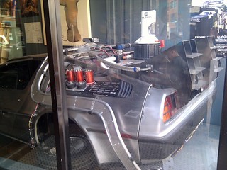 Back to the future delorean
