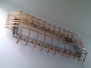 Some crazy pneumatic art at Derek's