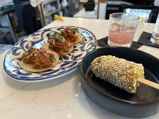 Tacos and Elote and Clyde’s