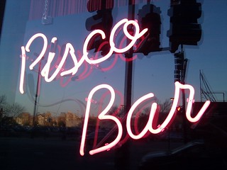 Pisco Bar!