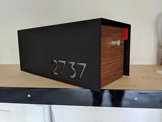 Our new mailbox has arrived
