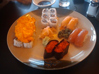 Sushi - Havin a little bit o sushi for dinner