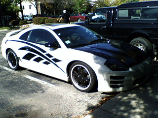 Nice Looking Eclipse with the VIS hood and wheels I wanted