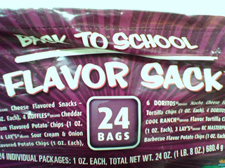 Back To School Flavor Sack