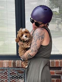 Meeting Jim’s dog, Charlie