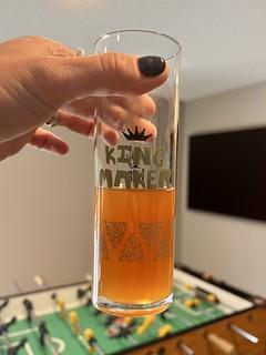 Happy with the flavor and color of this IPA. Excited for the cold crash and carb.