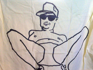 Back of my new shirt. Oh yeah, haha.