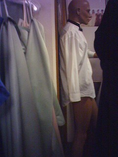 Mannequin with no pants