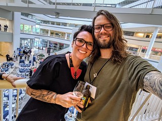 This girl drags me to weird events