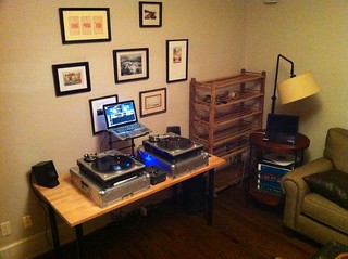 Disrupted my fancy new space a bit.