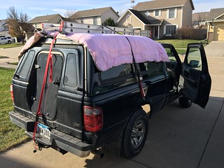 National Lampoons ladder movin