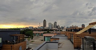 Sunset - The view from Payson's deck