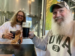 Beer - Jeff had to make a pit stop