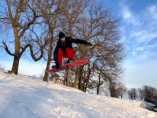 Snowboarding - Gabe!
