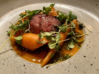 Lemongrass sausage n carrots.