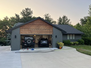 House - Garage cedar, refreshed
