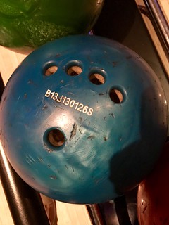 Look at this bowling ball