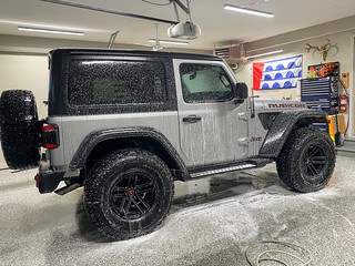 Covid-19 - Perks of having a heated garage with a drain