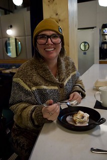 This PB+J baked Alaska was ridiculous