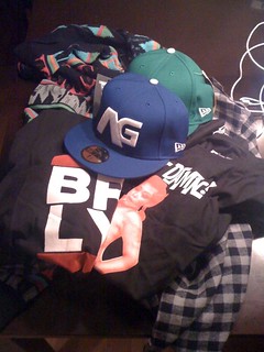 Came home to 3 boxes of clothes on my doorstep. Woop!