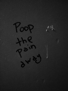 Art - poop the pain away