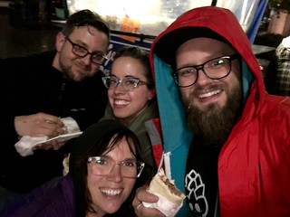 Derek Brooks and Kari Brooks - Some olds in Iowa city.